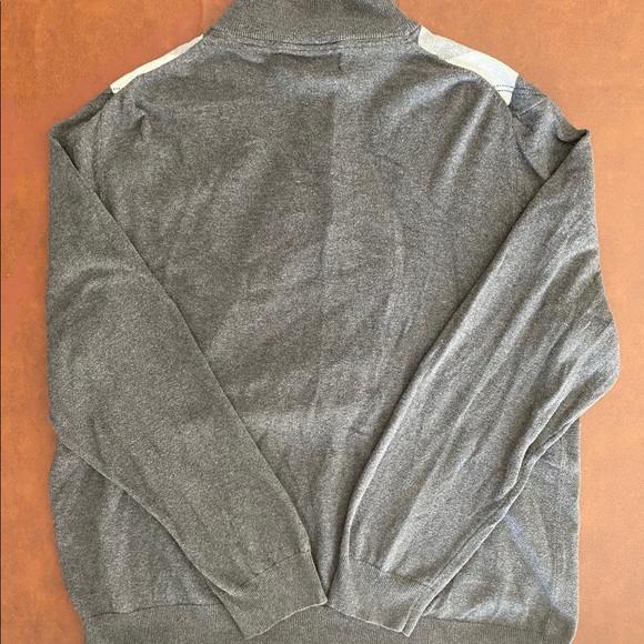 Tasso Elba Men’s XL Argyle 1/4 Zip Sweater - Picture 4 of 4